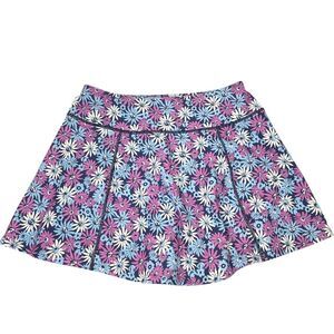 L*Space Bag‎ & Bogey floral daisy Skort Skirt Size L pickle ball golf tennis